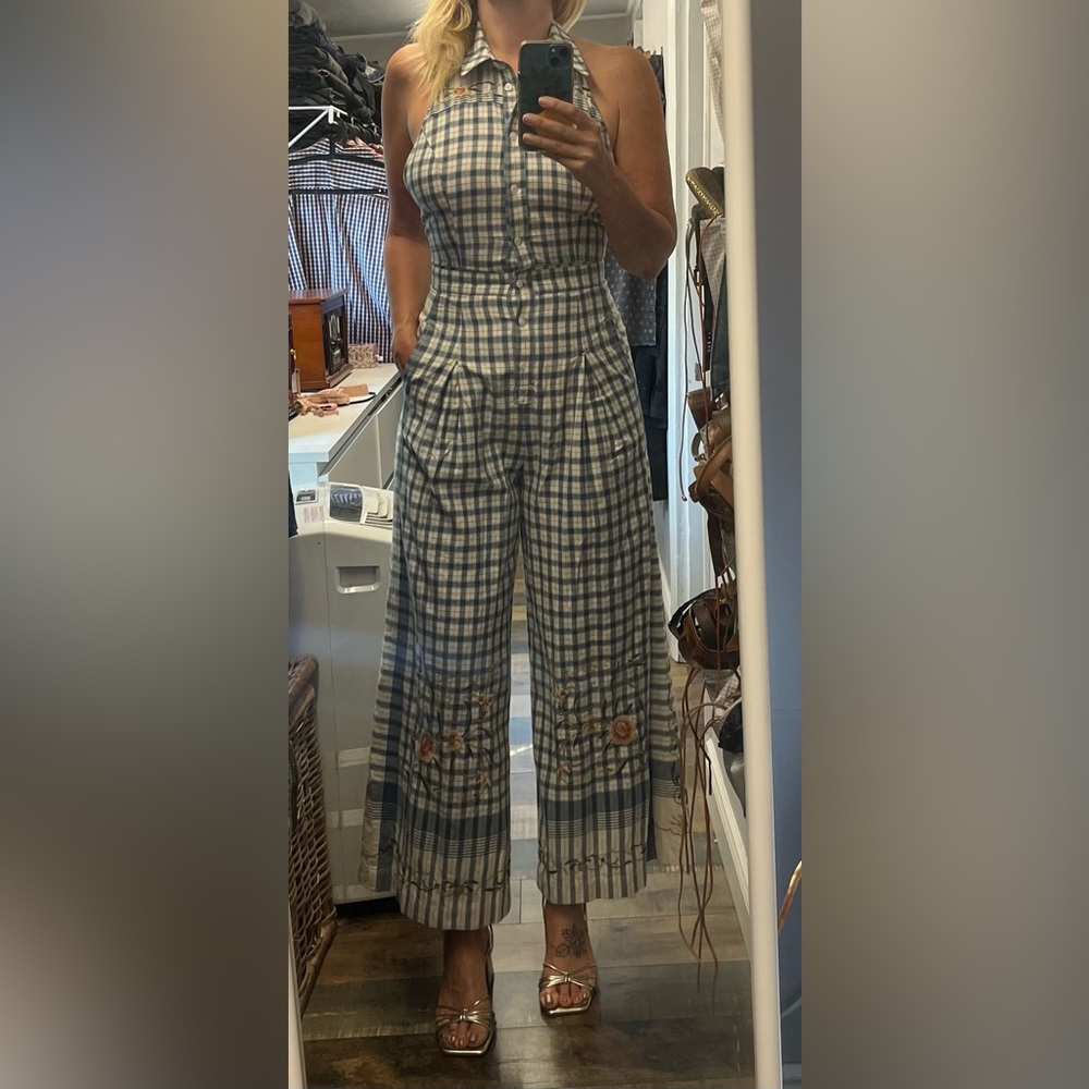 Anthropologie Picnic jumpsuit, size 4